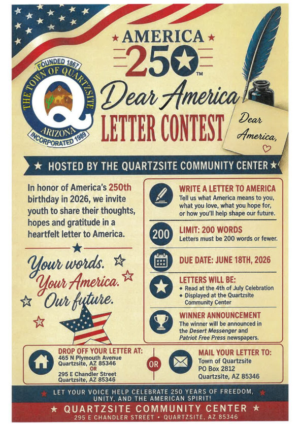 Letter Contest