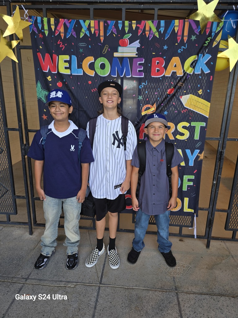 1st Day of school