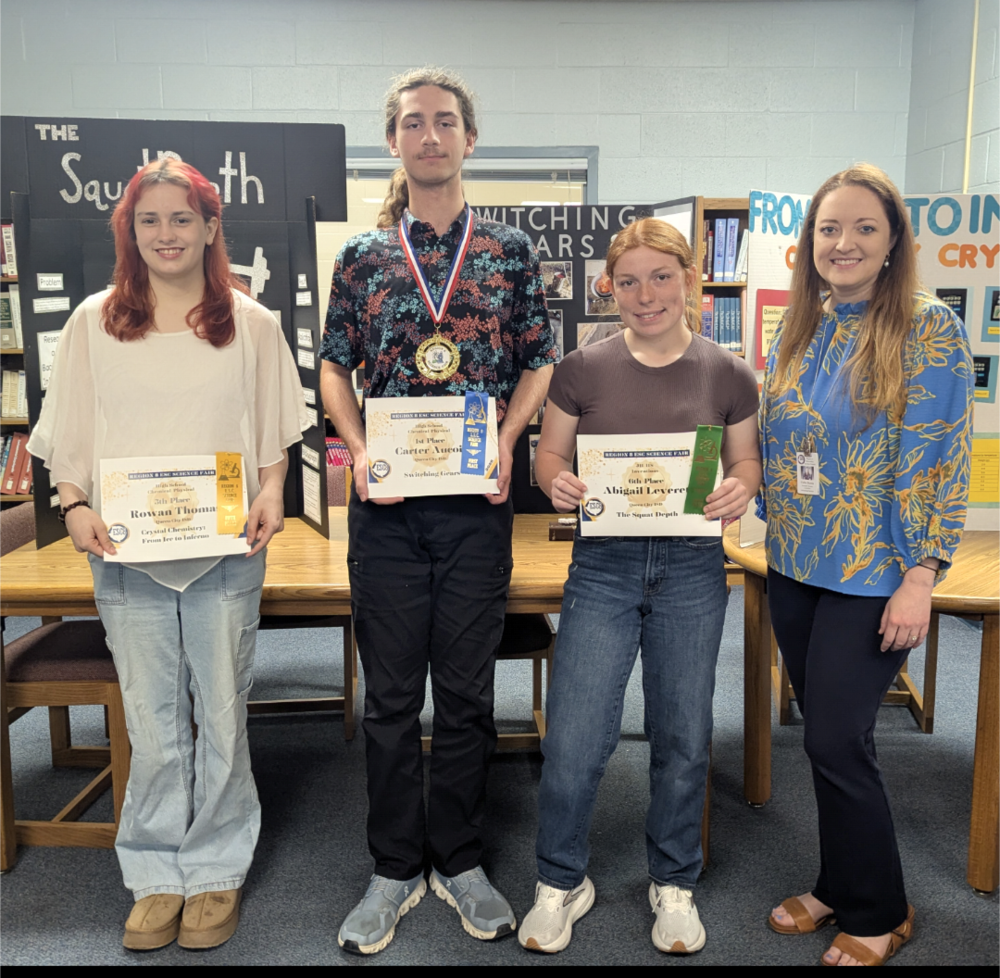 QCHS Science Fair winners