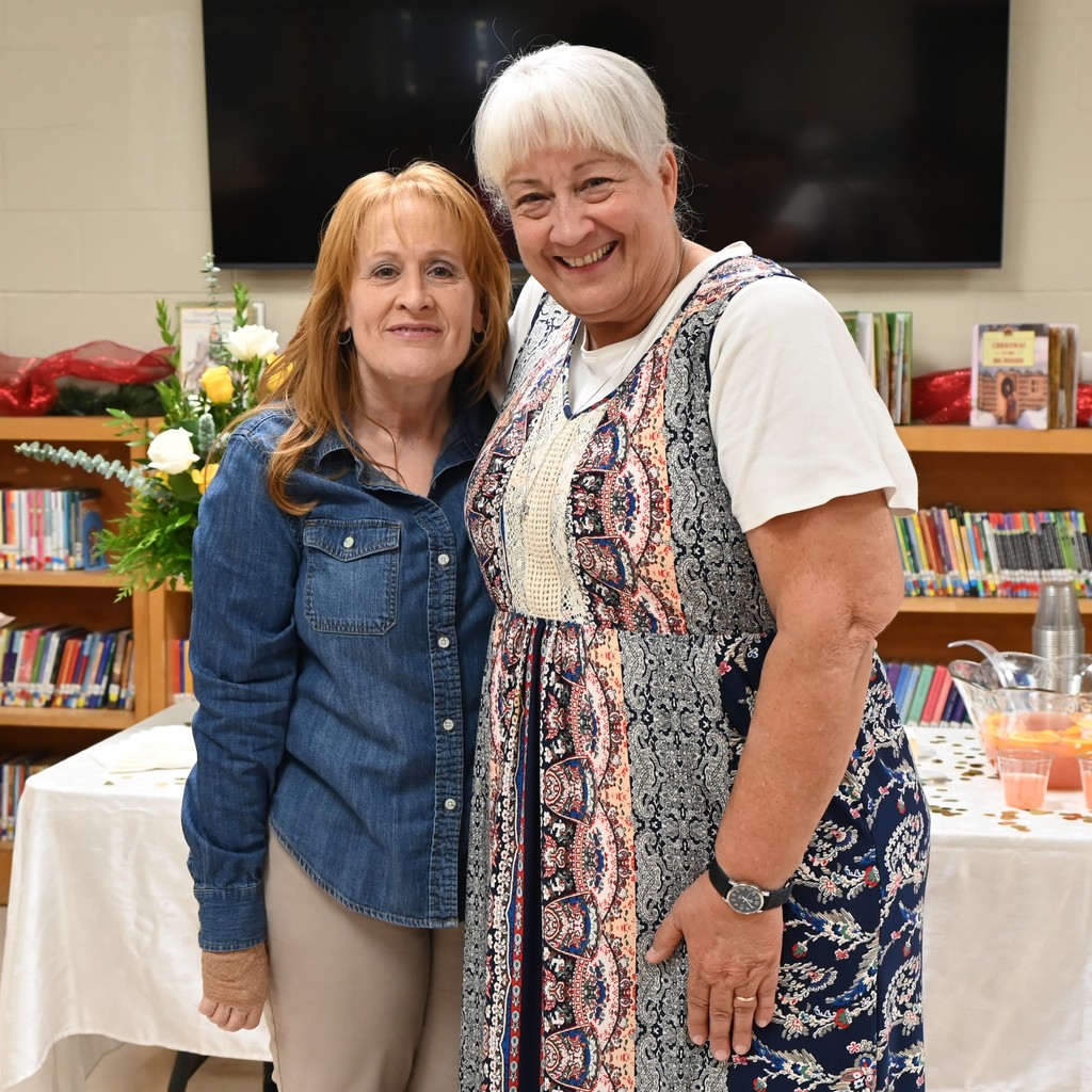 Lisa Hensley and Tammye Fant at Fant's Retirement Party