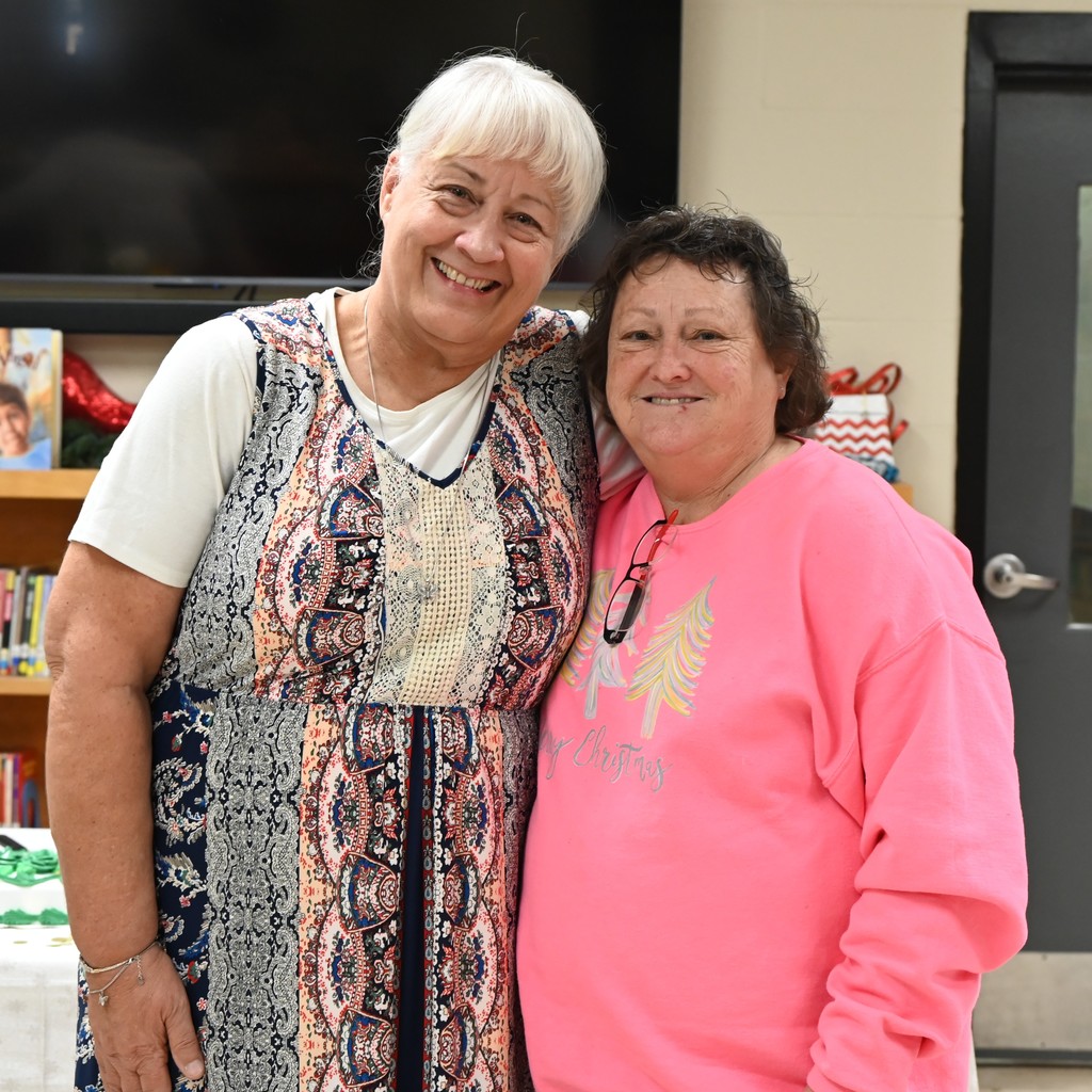  Tammye Fant and Carrie Hudson at Fant's Retirement Party