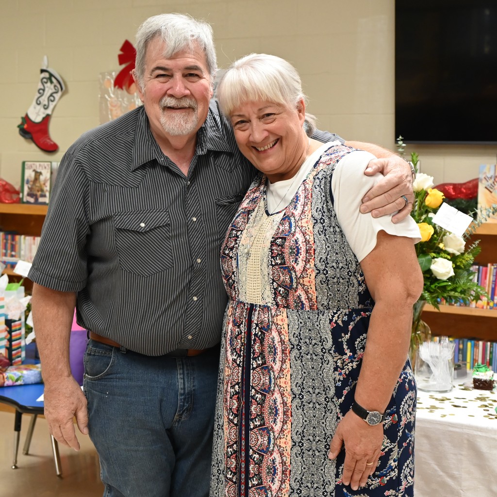 Larry Caver and Tammye Fant at Fant's Retirement Party