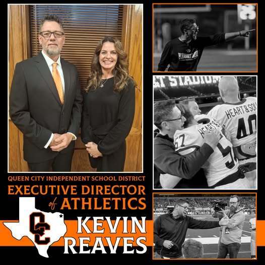 Kevin Reaves Executive Director of Athletics Graphic