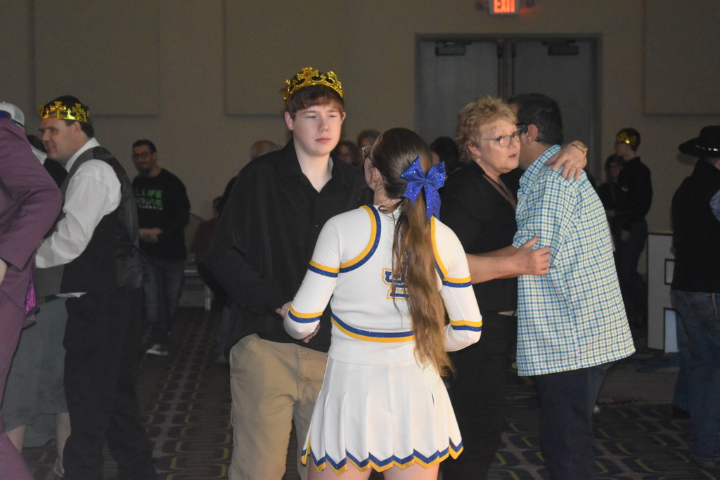 Students dancing at Night to Shine