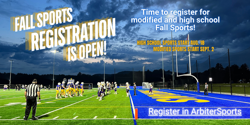 Photo illustration about fall sports registration.