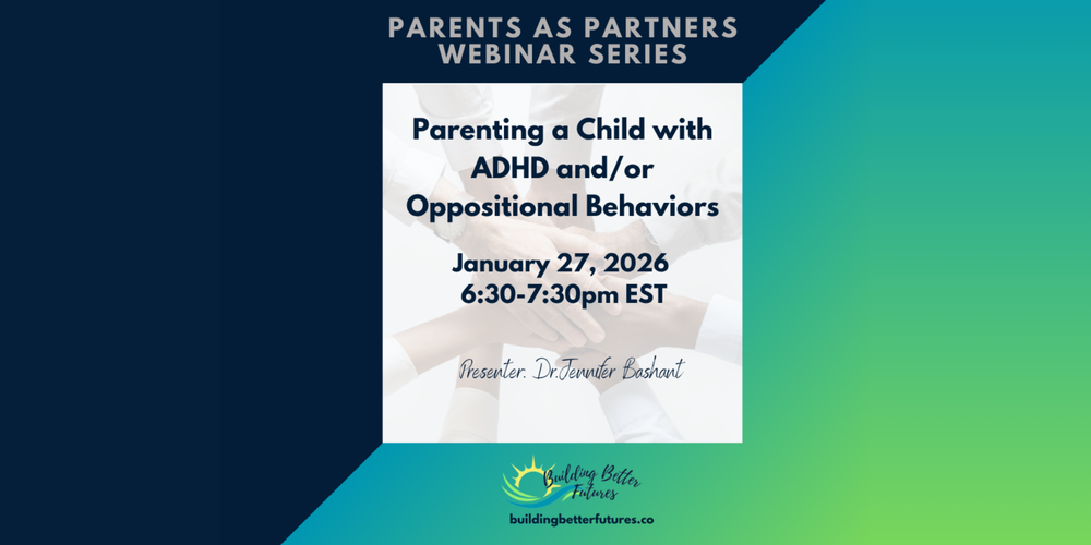 Flyer about a Parents as Partners webinar on Jan. 27.