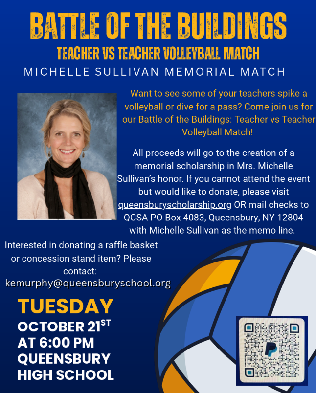 Flyer about Battle of the Buildings.