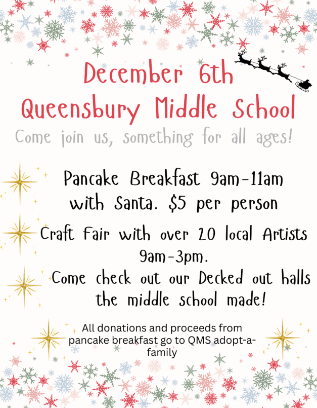 Flyer about pancake breakfast.