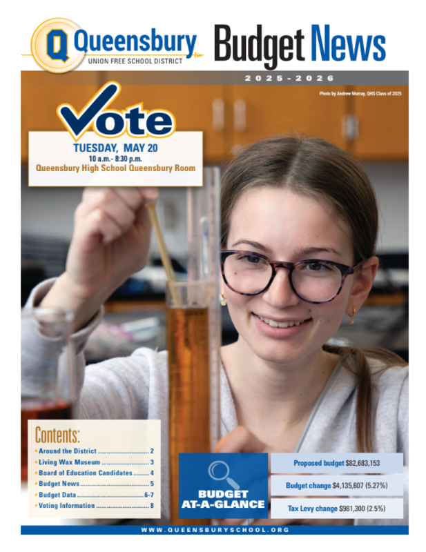 Front cover of Budget Newsletter 2025-26.