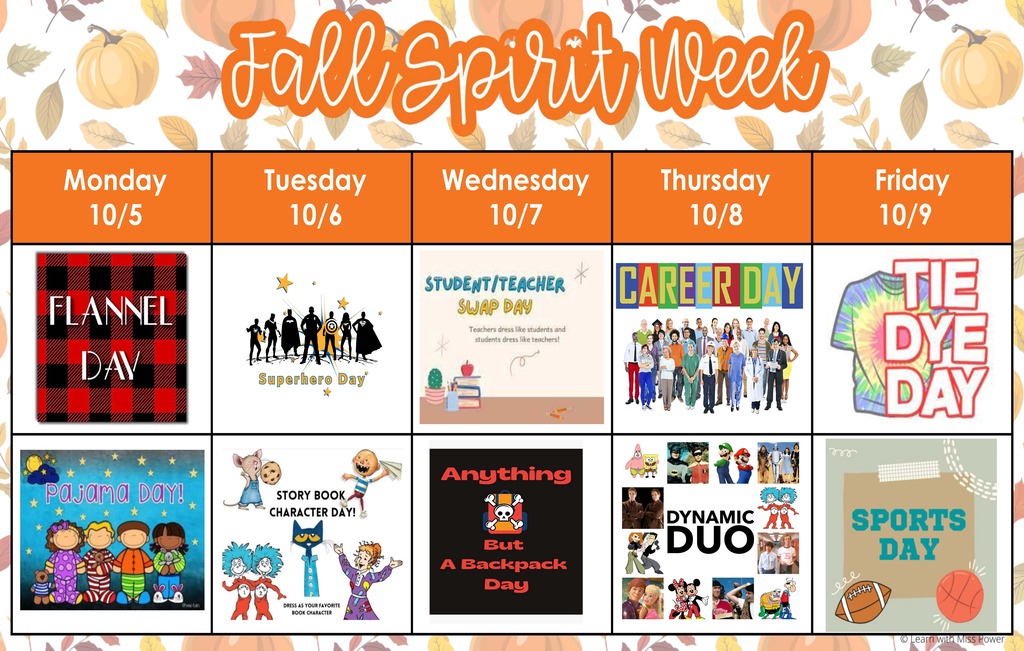2026 Fall Spirit Week