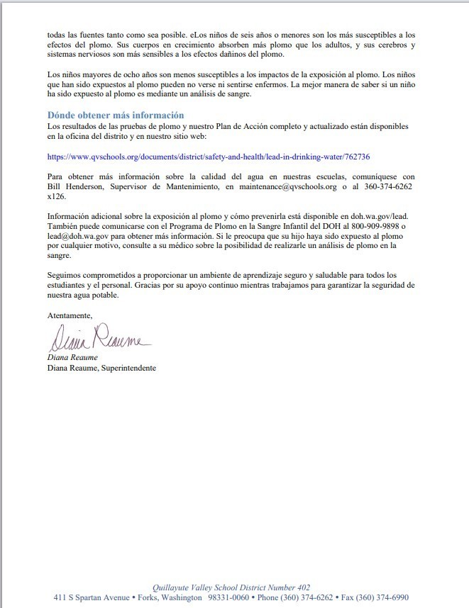 Lead in water Sp. pg. 2