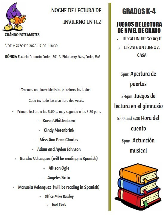 Reading Night Spanish