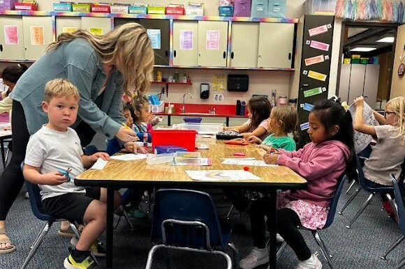 kindergarten letter work