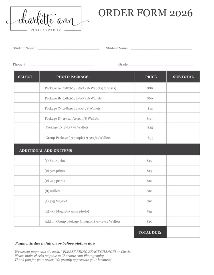 order