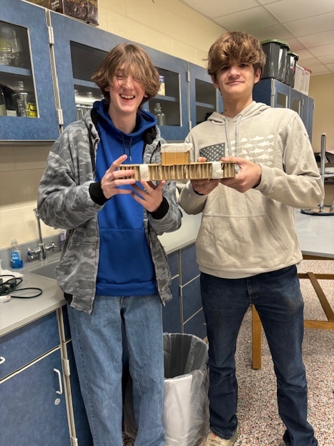 students with project