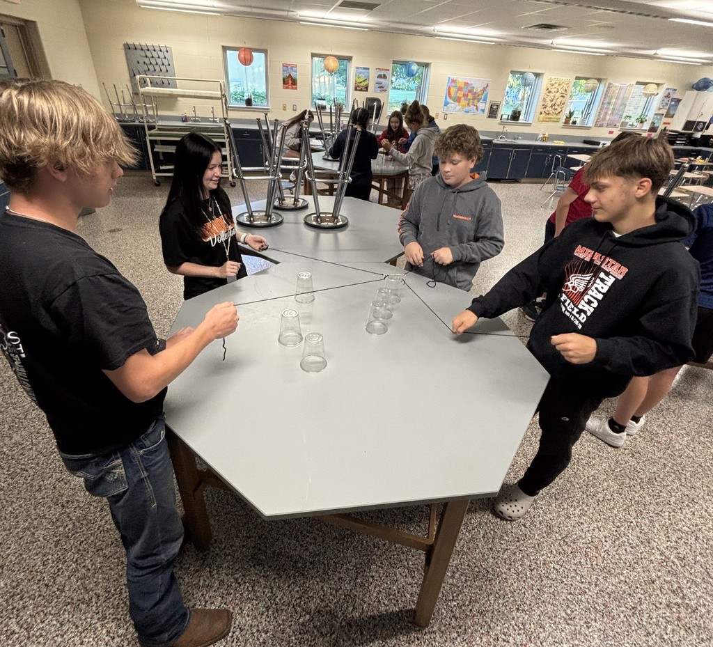 students in class