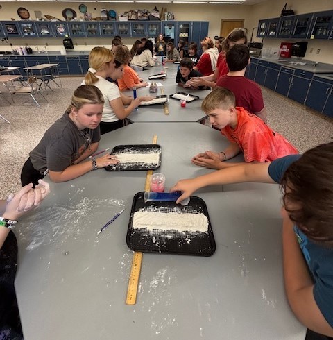 students and science