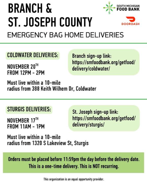 Food Bank flyer