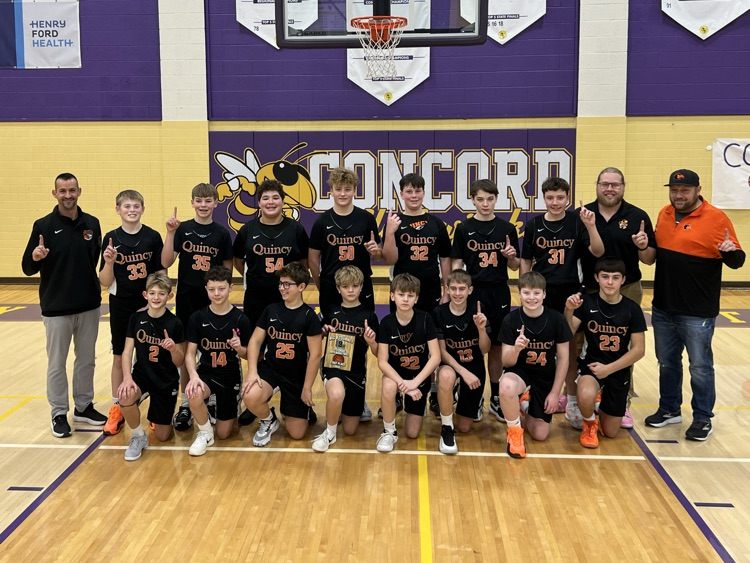 7th Grade Boys Basketball - Big 8 Champs and UNDEFEATED 
