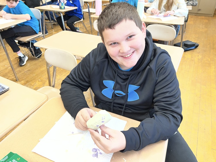 6th Grade Soap Carvings