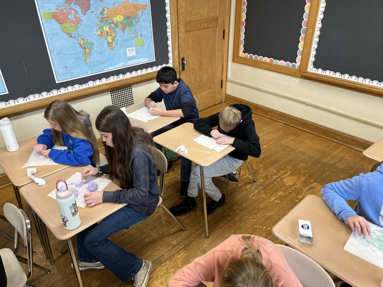 6th Grade Soap Carvings