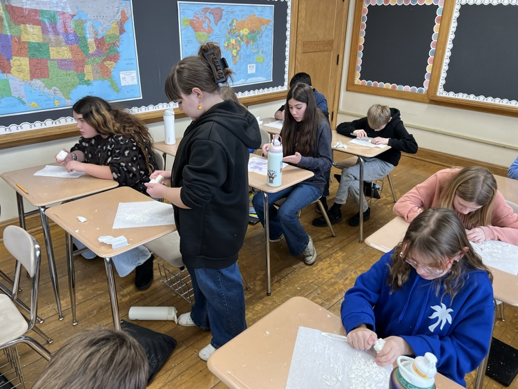 6th Grade Soap Carvings