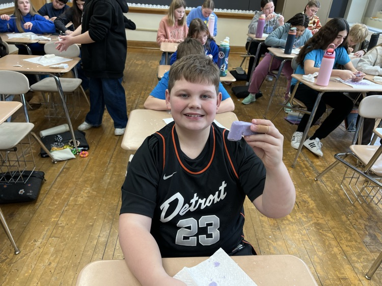 6th Grade Soap Carvings
