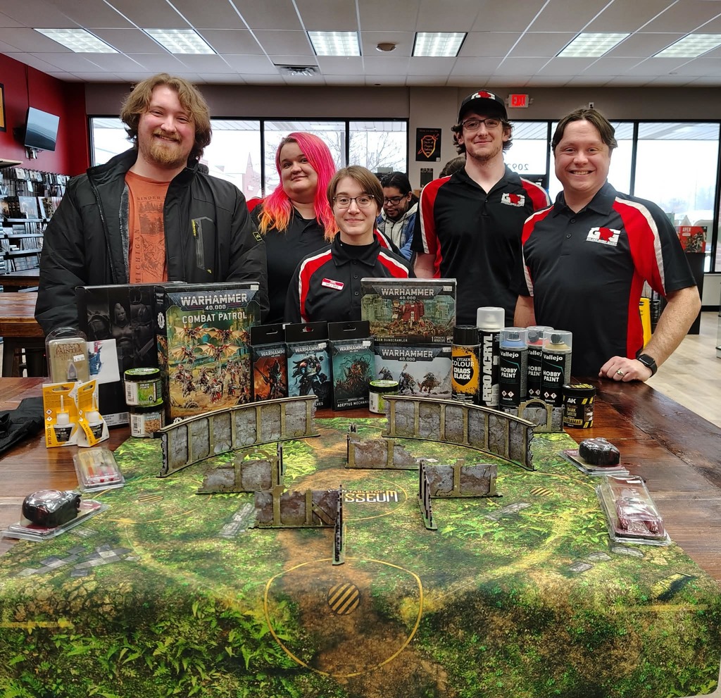 Thank you to Golden Rhino Games in Ypsilanti for their amazing donation!