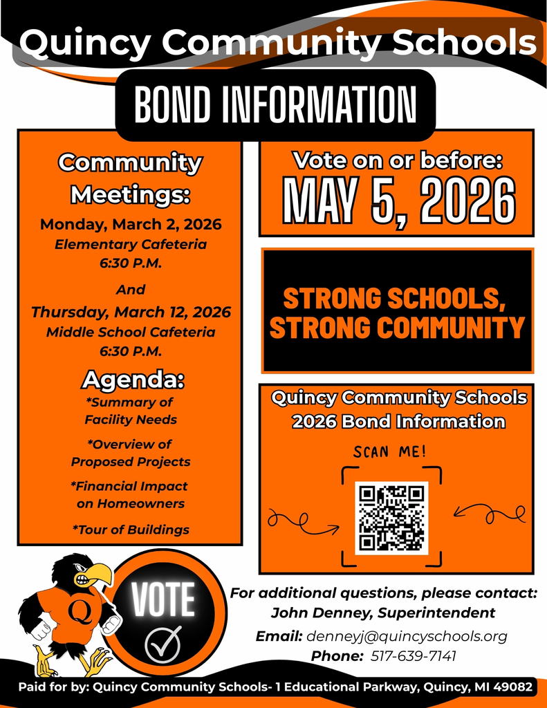 Quincy 2026 Community Flyer