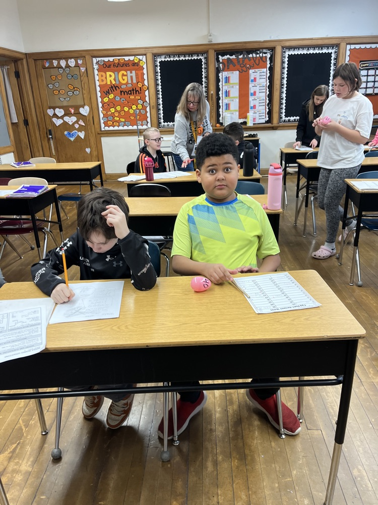 5th Grade Math Easter Egg Hunt