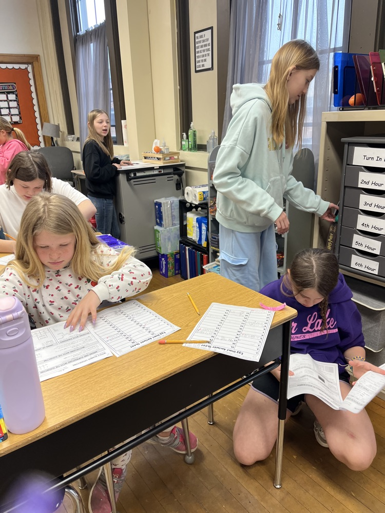 5th Grade Math Easter Egg Hunt