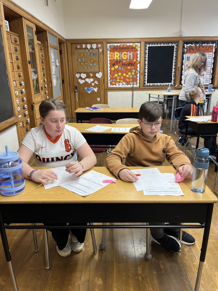 5th Grade Math Easter Egg Hunt