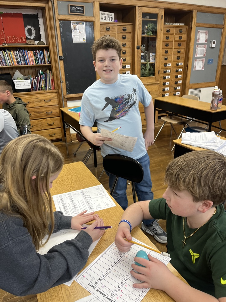 5th Grade Math Easter Egg Hunt