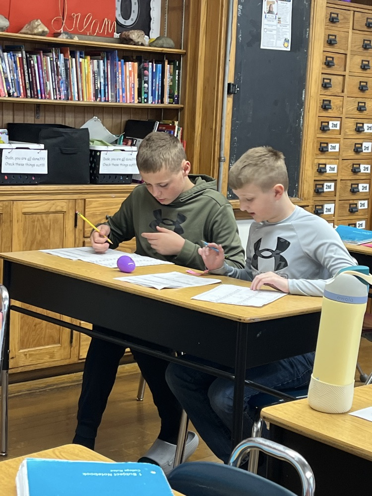 5th Grade Math Easter Egg Hunt