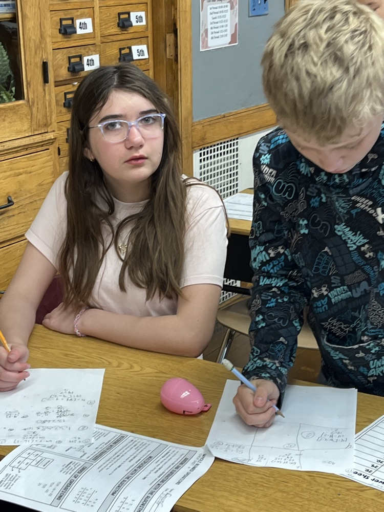 5th Grade Math Easter Egg Hunt