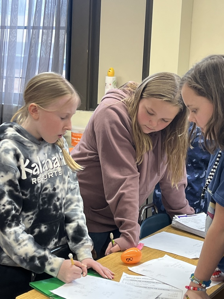 5th Grade Math Easter Egg Hunt