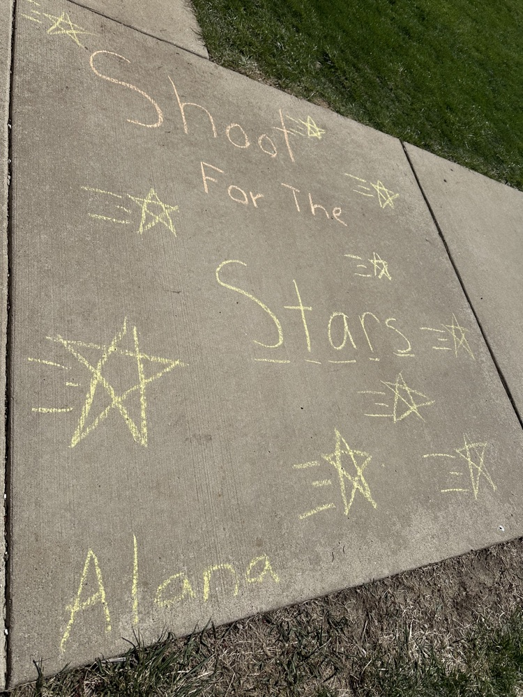 Encouraging messages for our 8th graders