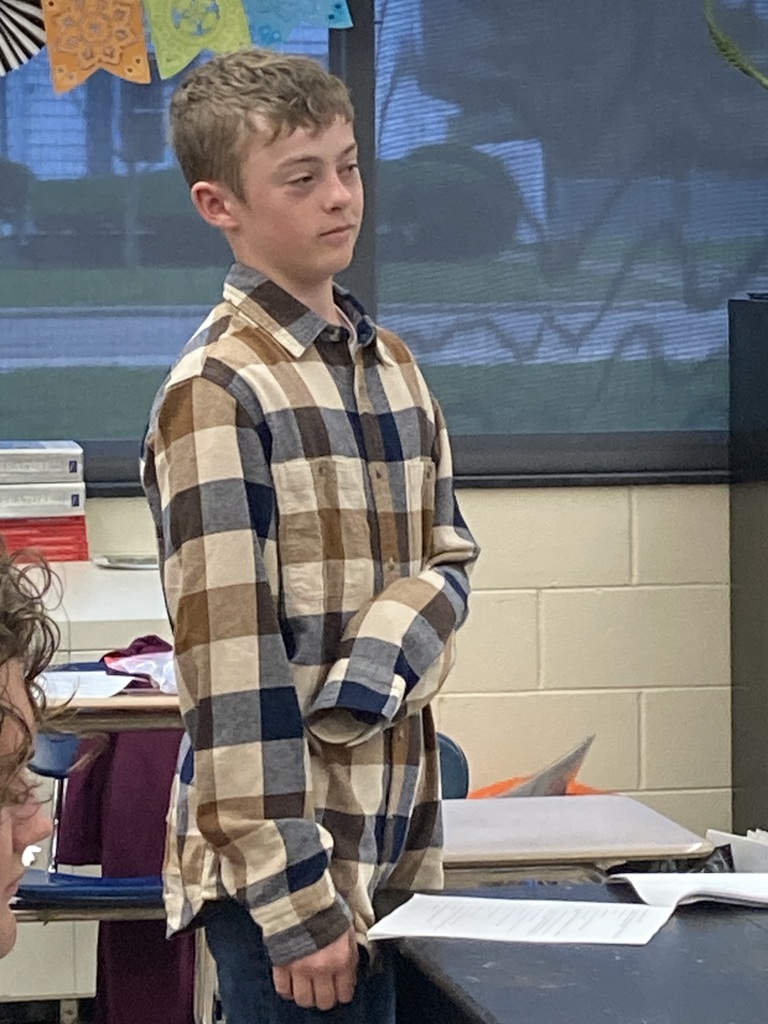 students recreating a trial