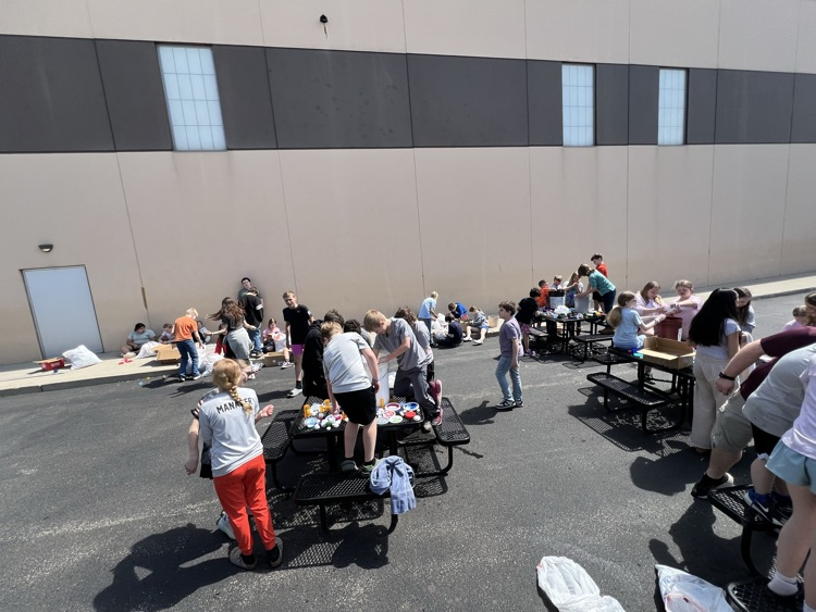Cleaning lids for our bench project.