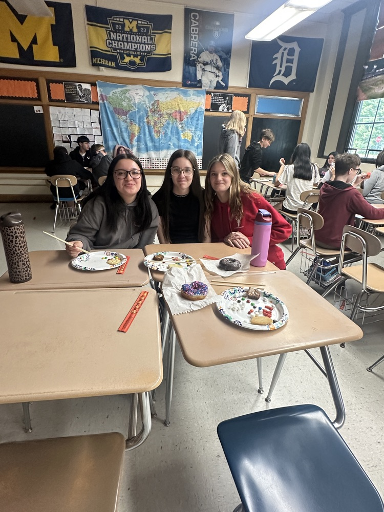 Chopstick day in 7th grade social studies