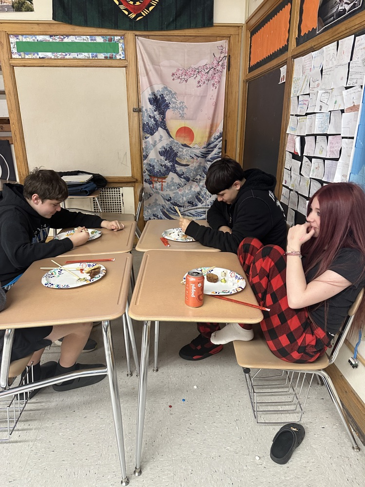 Chopstick day in 7th grade social studies
