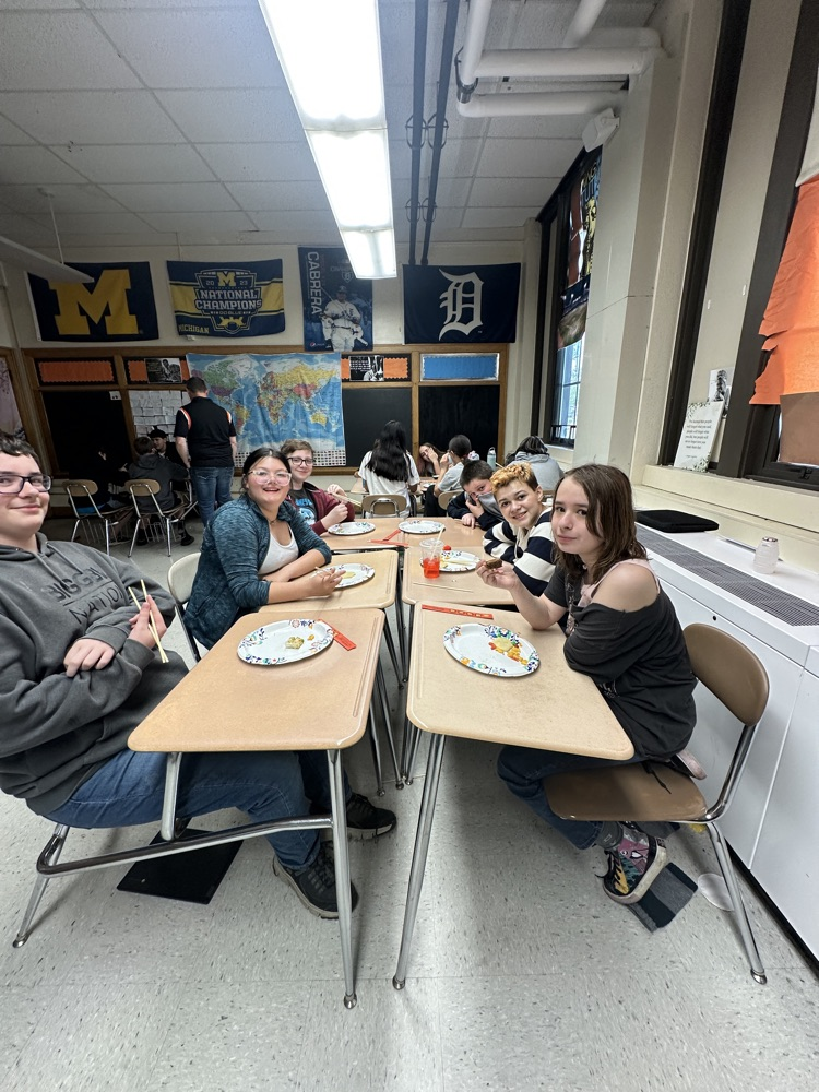 Chopstick day in 7th grade social studies