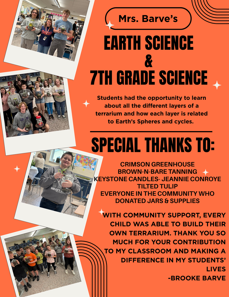 Mrs. Barve's Classroom Update - Terrariums