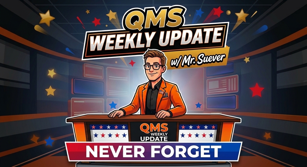 QMS Update, 9-11-26