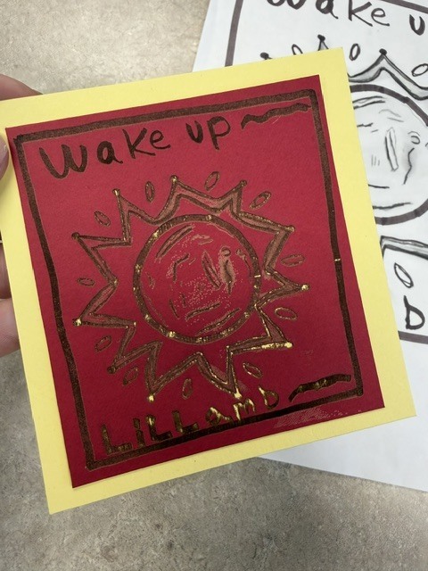 Laser engraved album cover and design