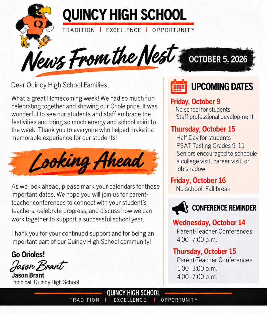 News From The Nest 10-5-26