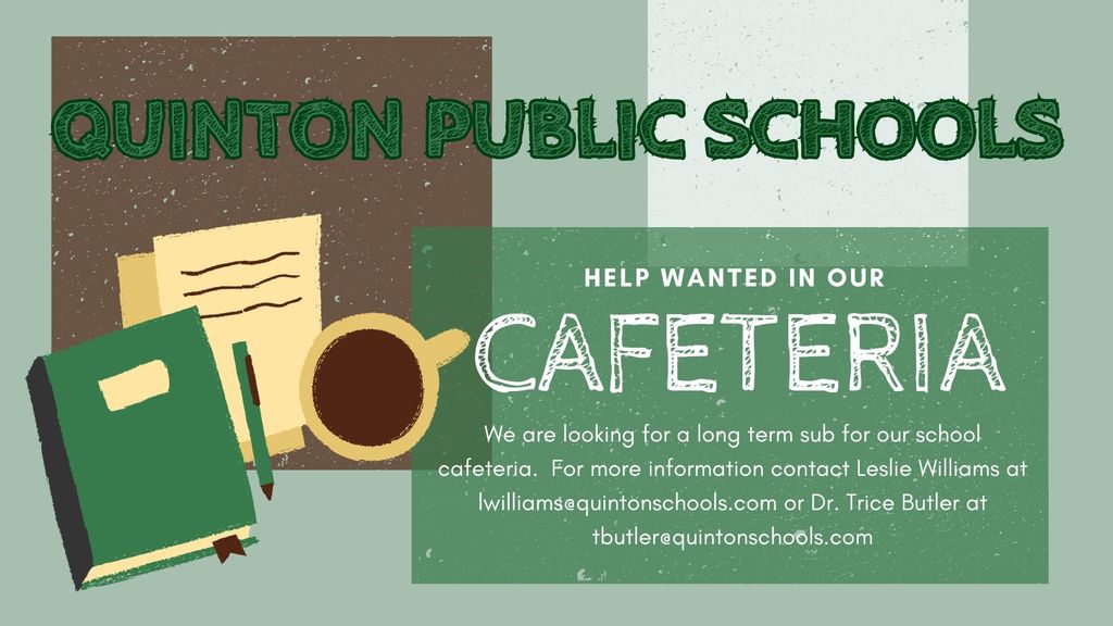 Help wanted cafeteria