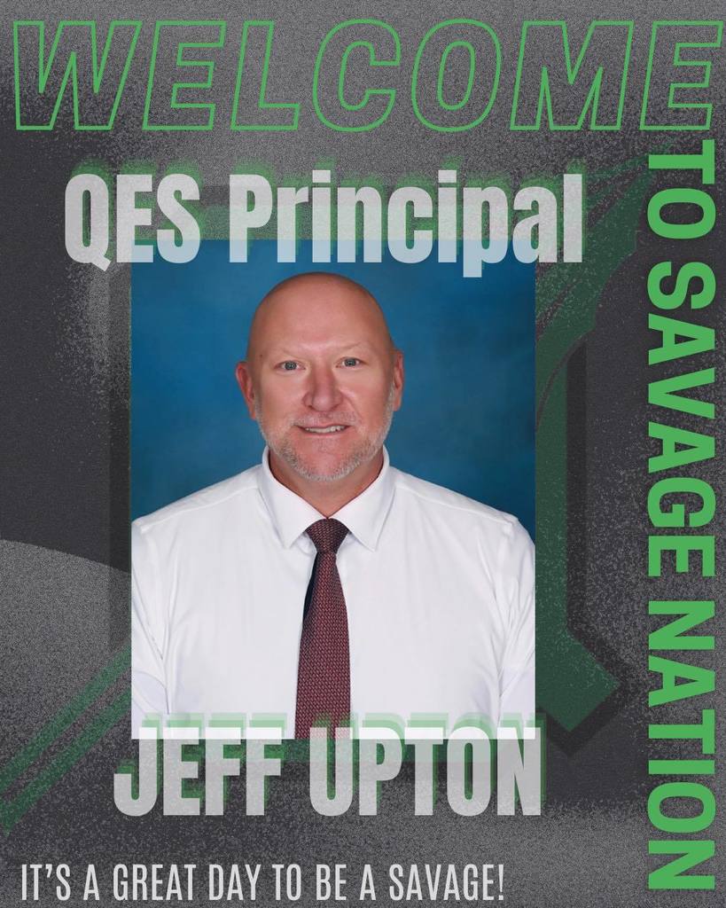 Please help us welcome our 2026-2027 Quinton Elementary Principal, Jeff Upton!