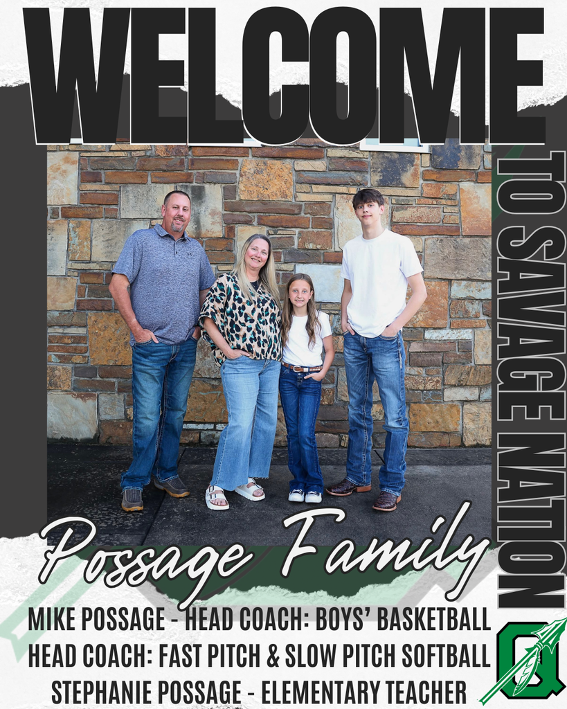 Please help us welcome Mike and Stephanie Possage to Quinton Schools.