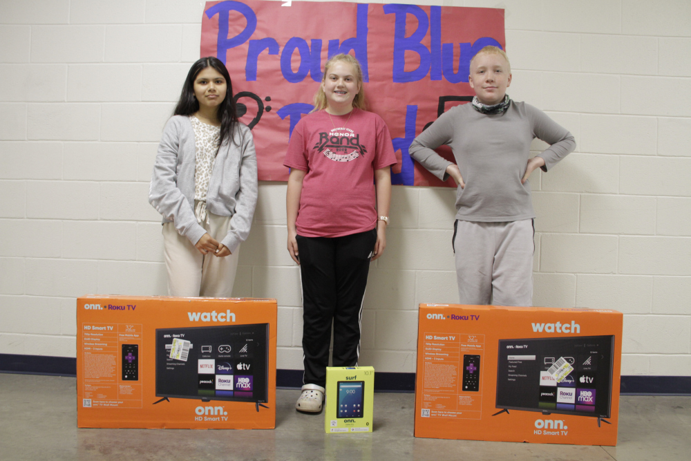 Proud Blue Band Names Top Sellers For Candy Sales Quitman ISD